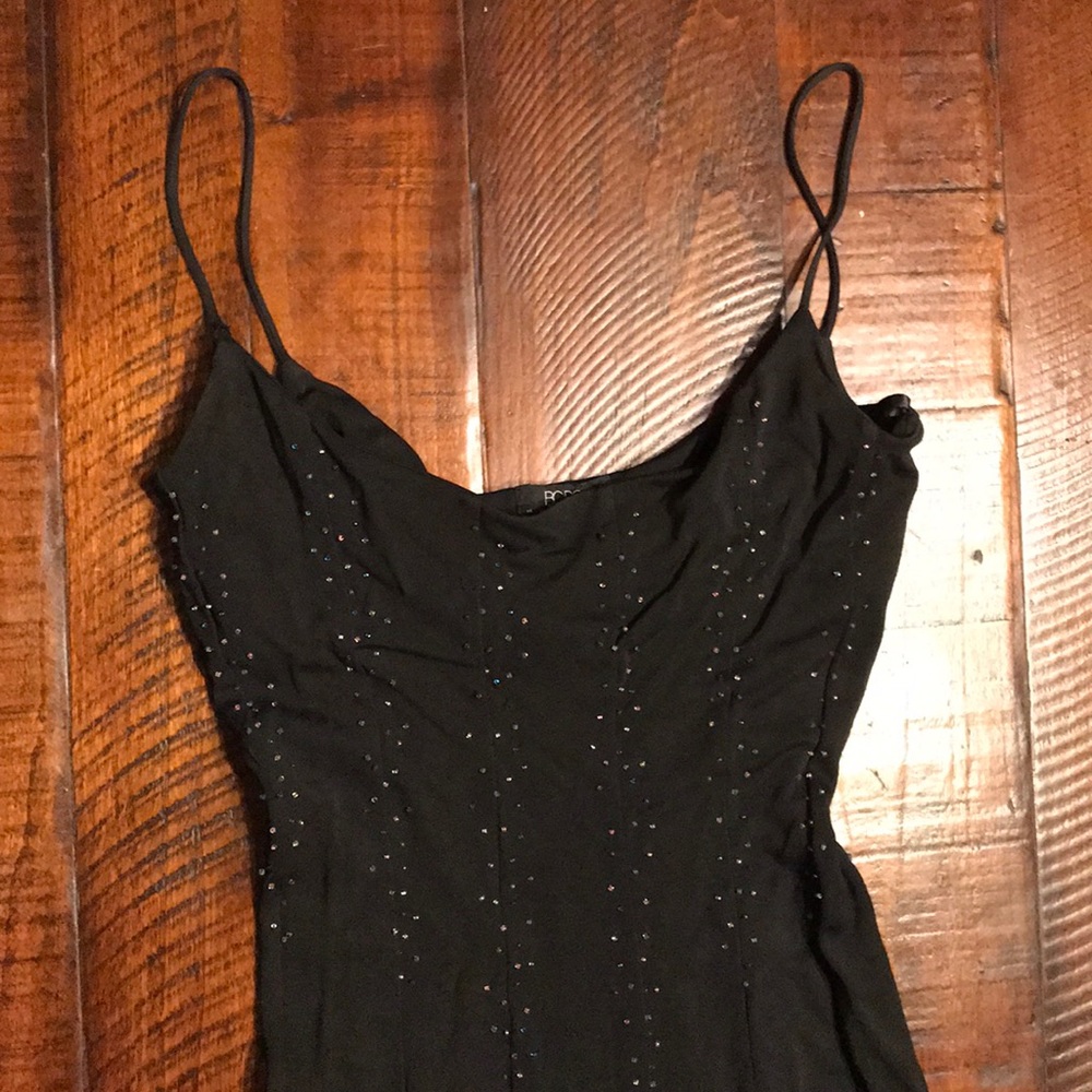 BCBG Black Evening Gown Sz S